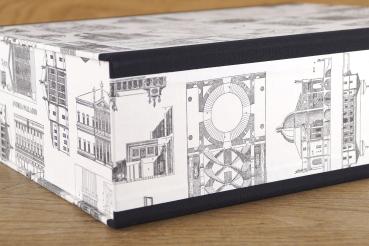 Preview: Schreibweise Aufbewahrungsbox mit Motiv Palladio Architektur